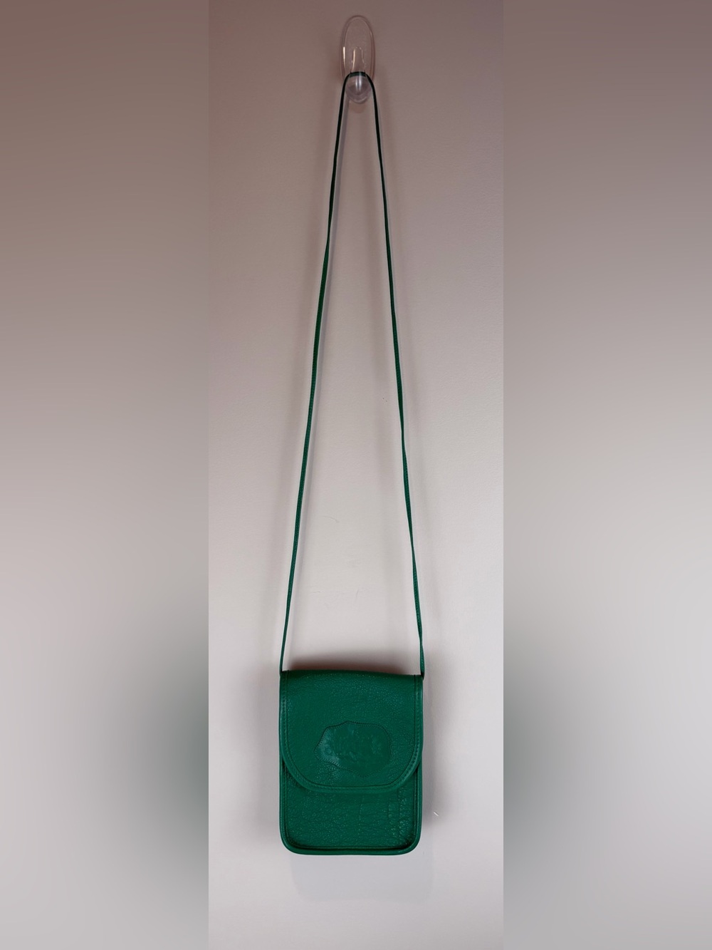 Carlos Falchi Green Crossbody Bag